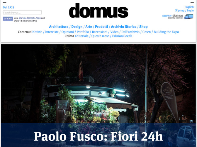 Paolo Fusco Domusweb